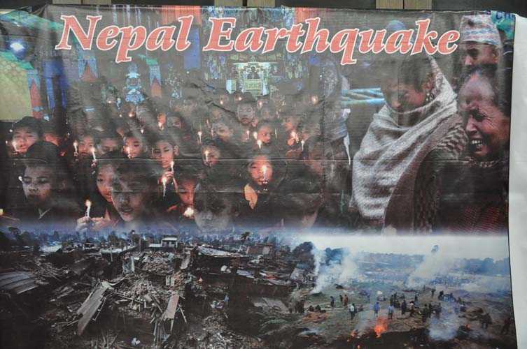 Condolence for Nepal Earth Quake