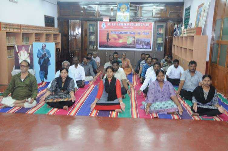 International Yoga day celebration