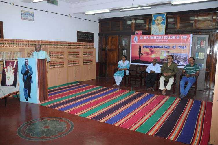 International Yoga day celebration
